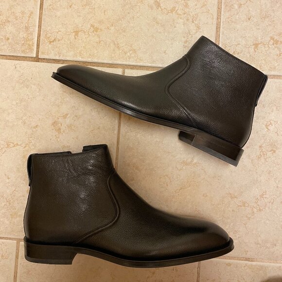 BOSS Derrek Zip Boot brand new in box US mens size 9 NWT - Picture 10 of 16